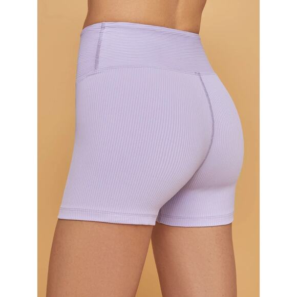 (XS) NWT $75 Carbon39 Year of Ours Volley Short Lavender - Picture 2 of 5